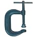 Armstrong 78-413 12-Inch Capacity Deep Throat Pattern C-Clamp, with Full-Length Screw