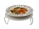 3 IN 1 MICROWAVE PLATE TRAY/ ADJUSTABLE HANDLES/ NEW