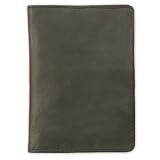 No Logo Leather Passport Case by Travelon