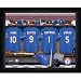 Texas Rangers Customized Locker Room Black Framed Photo