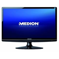 Medion Akoya X55005 60 cm (23,6 Zoll) LCD Monitor VGA, DVI, HDMI (Kontrast 1001:1, 2ms Reaktionszeit) schwarz