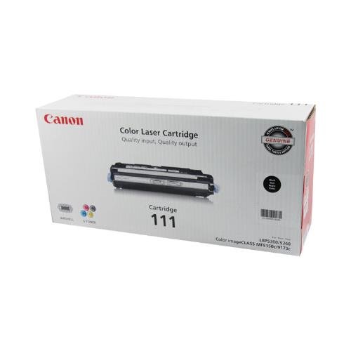 Canon 1660B001AA OEM Toner - (CRG-111BK) imageCLASS MF9150C MF9170C MF9220Cdn MF9280Cdn imageRUNNER LBP5360 Black Toner (6000 Yield) OEM