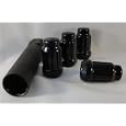 12x1.5 Black Spline Conical Seat Lug Nuts 20 Lugs