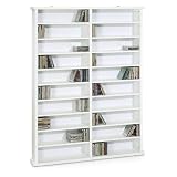 Oak Veneer Double Multicolormedia Case Without Doors