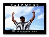 Character Education: Fairness Laminated Motivational Poster. Guidance Art Print