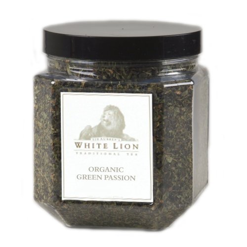 Organic Green Passion Fine Green Tea, 16oz Loose Tea by White Lion Tea