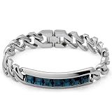 brosway ブロスウェイ DARE new Bracelet ブレスレット with blue crystals DA12の画像