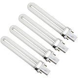 MBox 9W UV Light Replacement Extra Bulb Nail Dryer Lamp 9 Watt Machine SET QTY 4