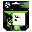 CB336WN (HP 74XL) Ink Cartridge, 750 Page-Yield, Black