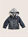 GUESS Kids Boys Denim Jacket with Knit Hood