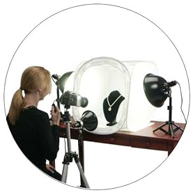 Jewelry Photography Kit - by Tabletop Studio / EZcube