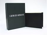 Giorgio Armani Black 100% Leather Wallet w/ 10 Credit Card Slots ART602