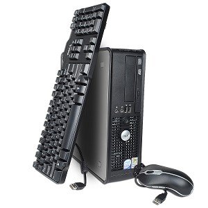 Dell OptiPlex 745 Core 2 Duo E3600 1.86GHz 1GB 80GB CDRW DVD XP Home Small Form Factor by 