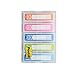 Post-it Message Flags, Sign Here, 100 Flags/Dispenser, 1 Dispenser/Pack, .47 in Wide, Assorted Colors (684-SH-NOTE)