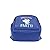 lintchi Women's Party Animal Blue Leather Mini Casual Backpack