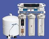 Crystal Quest CQE-RO-00101 Thunder 1000C Reverse Osmosis and UltraFiltration Undersink System - 50 GPD