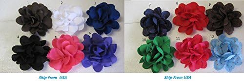 12 Pcs Girls Baby Toddler Flower Boutique hair bow clips Hair Accessories