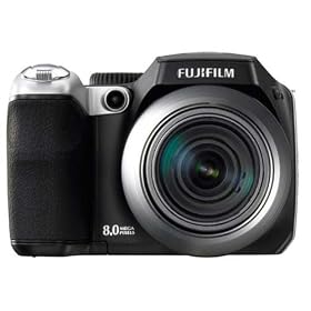Fujifilm FinePix S8100fd Digital Camera - Black (10.0MP, 18x Optical Zoom) 2.5 inch LCD