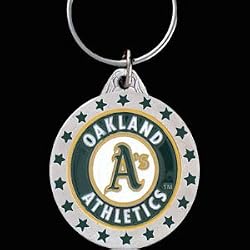 Oakland Athletics Key Ring - MLB Baseball Fan Shop Sports Team Merchandise