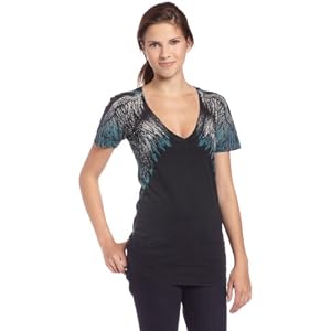 Buy Affliction Junior's Isis V-Neck T-Shirt by Affliction