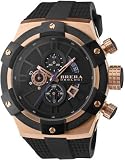 Brera Orologi - Supersportivo Rose Gold IP Mens Watch - 48MM - BRSSC4902