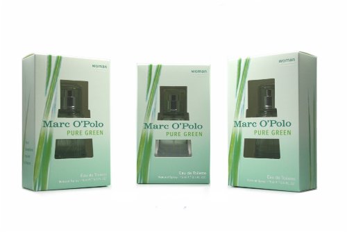 Marc O`Polo PURE GREEN Woman 3 x 15 ml Eau de Toilette OVP Preisvergleich