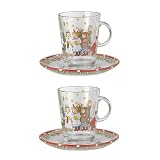 Produkt-Bild: Hutschenreuther 02549-725448-48736 Teegl&auml;ser 2-er Set "Adventszauber" im Geschenkkarton