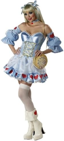 Alice Costume - Rebel Toons Adult Costume deluxe - Medium
