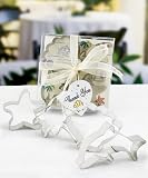 Beach Theme Cookie Cutter Wedding Favors - Stars & Shells, 24