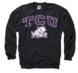 TCU Horned Frogs Black Perennial II Crewneck Sweatshirt