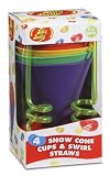 Jelly Belly Silicone Cups and Swirl Straws