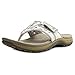 Earth Origins Sara Women W Open Toe Leather Thong Sandal