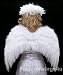 White Feather Wings & Halo Angel Fairy Nymph Photo Props Teens & Adults Costume