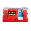 3M 38504RD 3850 Premium Performance Packaging Tape 2 x 55 Yards Clear Four Pack