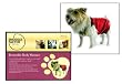 Reversible Dog Body Warmer Small 10-12" (Wine/Fleece)