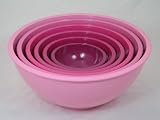 Review Zak Designs Ltd  / 6 PIECE PINK TONAL NESTING BOWL SET