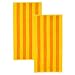 Beach Towel Set of 2 - Yellow/ Orange Image