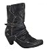 Mustang Damenstiefel Stiefel Schuhe Damenschuhe Stiefelette schwarz