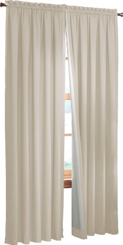 Maytex Poplin Blackout Panel, Ivory Maytex Poplin Blackout Panel, Ivory