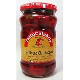 Tutto Calabria Hot Round Chili Peppers 10.2 Oz. by Tutto Calabria