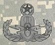Master EOD - Metal Insignia - Black - Full Size