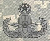 Master EOD - Metal Insignia - Black - Full Size