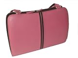 Arinna Double-Zip Computer Tote - Barbie Pink