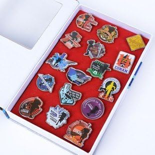 Detective Conan Badge Model, New Badge Suit, Charming Badge, Decoration Valentine's Day Gift, Birthday Gift by magic family