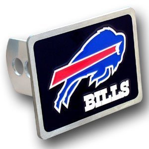 Buffalo Bills Large Zinc Trailer Hitch Cover - NFL Football Fan Shop Sports Team Merchandise