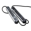 FELLOWES MANUFACTURING / FEL99082 / Split Metal Surge Protector w/2 Outlet Strips, 10 Outlets, 6ft Cord / Sold as 1 EA