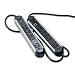 FELLOWES MANUFACTURING / FEL99082 / Split Metal Surge Protector w/2 Outlet Strips, 10 Outlets, 6ft Cord / Sold as 1 EA