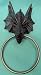 Fierce Mythical Draco Evil Dragon Towel Rack Holder
