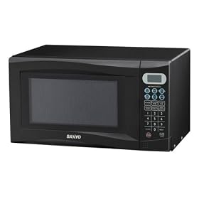 :Sanyo, 17 Litre 700w Touch Control Microwave Black