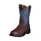 Ariat Mens Sierra Saddle Redwood and Blue Indigo by Ariat